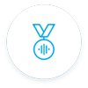 medal sound icon
