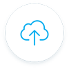 icône de téléchargement dans le nuage